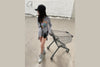 untitlab metallic grey hitch boots SS0221302 PU1